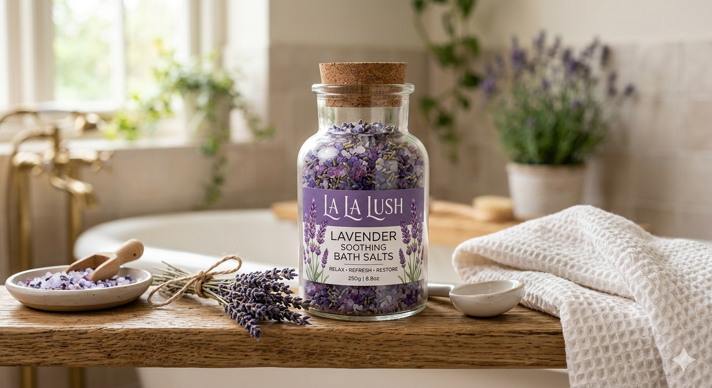 Lavender Relax Bath Salts