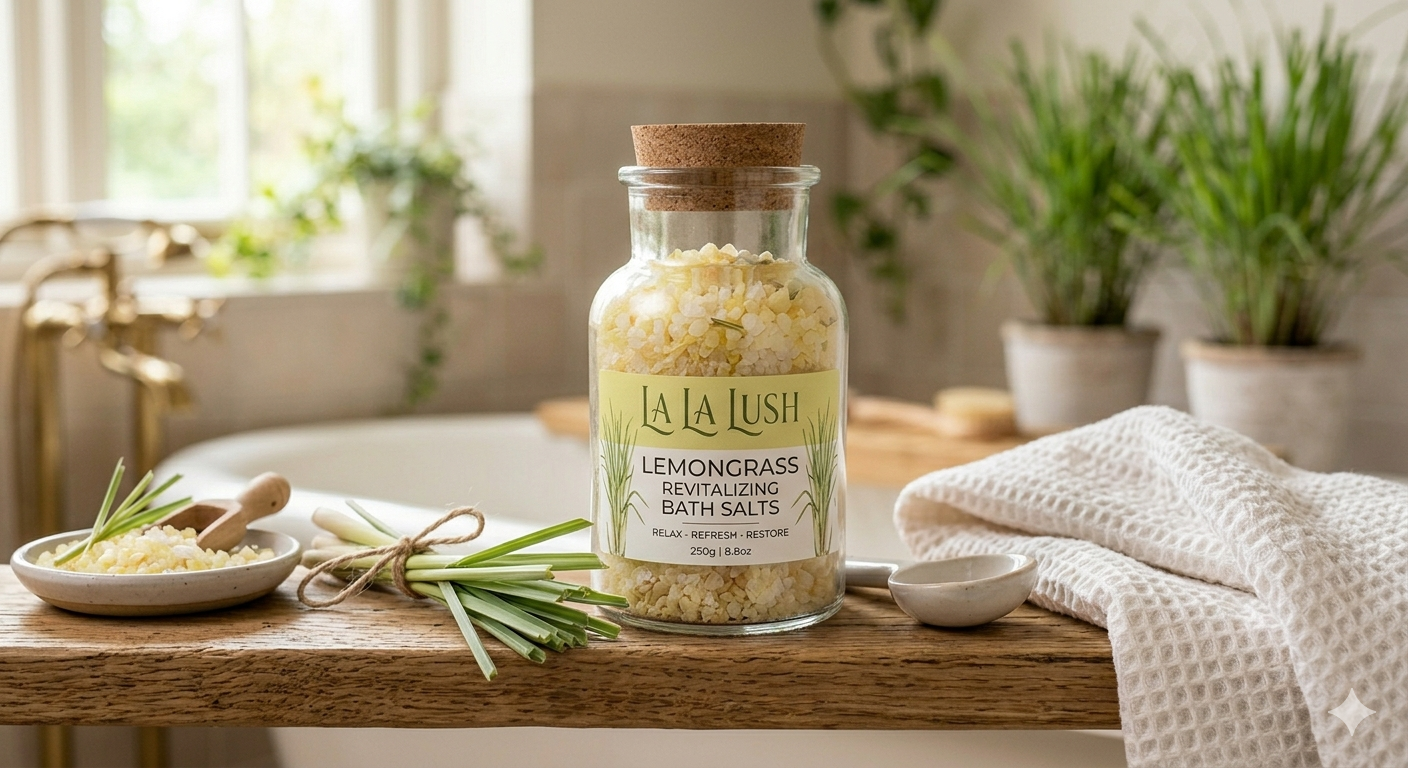 Lemongrass Relax Bath Salts